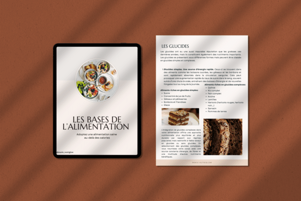 Ebook : Les bases de l'alimentation